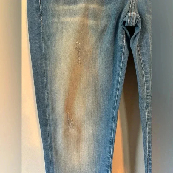 Mavi gold women’s size 27 high waisted skinny‎ jeans, distressed, NWT - Picture 4 of 12